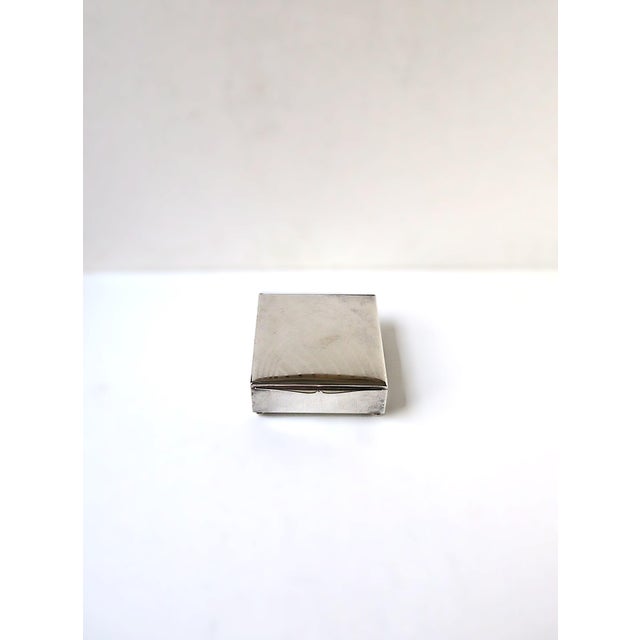 Sterling Silverplate German Box For Sale - Image 4 of 12