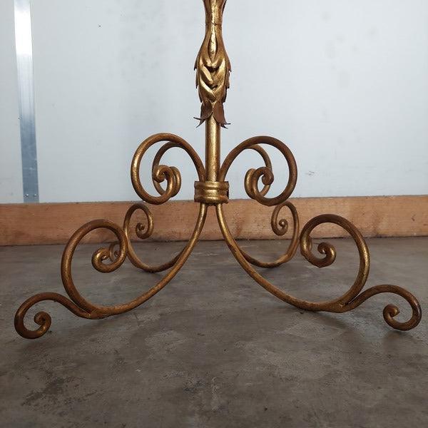 Antique Floor Candlestick, 1900s For Sale - Image 9 of 17