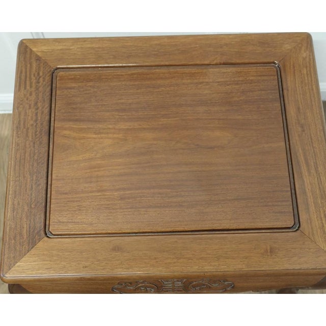 1960s Low Oriental Teak Tables, 1960s, Set of 2 For Sale - Image 5 of 8