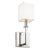 Sean Lavin By Visual Comfort Studio Quinn 1-Light Sconce in Polished Nickel For Sale