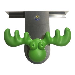 SKS Fun & Fantasy Collection "Elk" GREEN Overdoor Wardrobe Hook #67018 For Sale