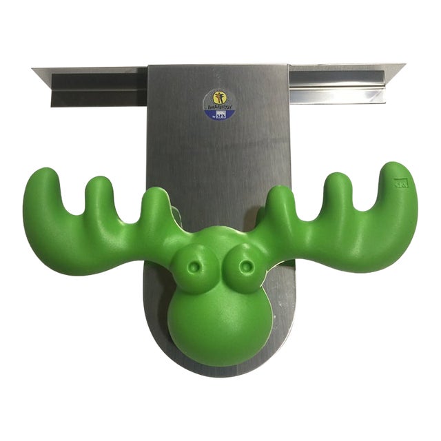 SKS Fun & Fantasy Collection "Elk" GREEN Overdoor Wardrobe Hook #67018 For Sale