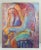 Contemporary Vintage Late 20th Century Fauvist Seated Figure Painting For Sale - Image 3 of 3