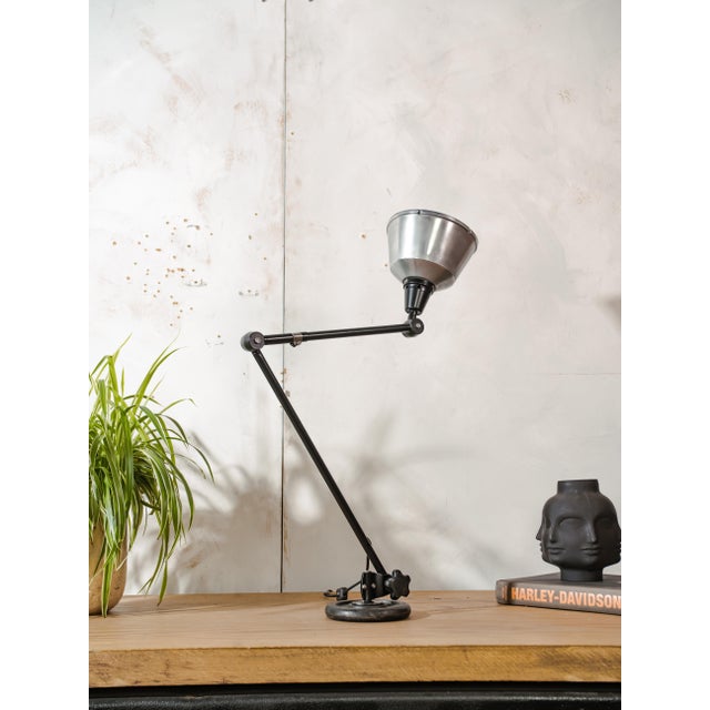 Bauhaus Bauhaus 1950s R1 Black Desk Light from Midgard, 1950s For Sale - Image 3 of 15