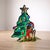 Contemporary Puppy with Christmas Tree Ekkolight 35"H For Sale - Image 3 of 4