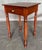 19th Century American Cherry One Drawer Stand With Turned Legs and Feet For Sale - Image 9 of 11