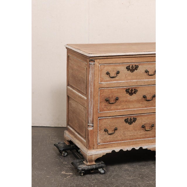 French 6.25 Ft Long Oak Sideboard, 19th C. For Sale - Image 4 of 12