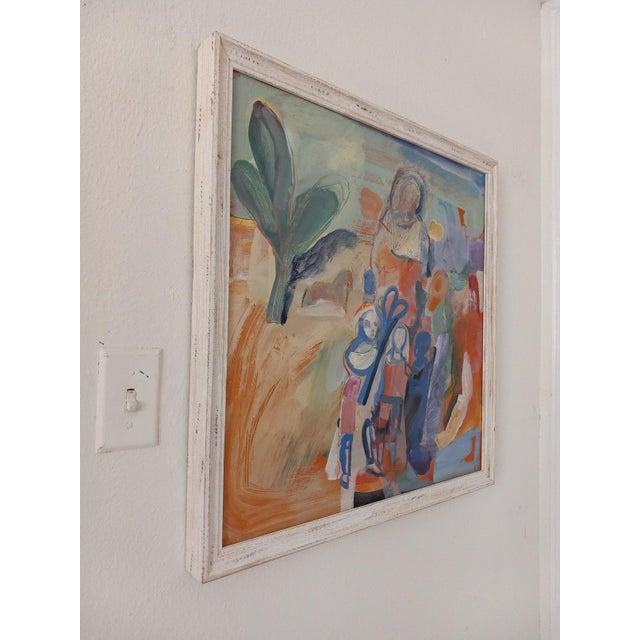Contemporary "Old Mother of Grace With Children" Expressionist Figurative Painting by Andrew Portwood For Sale - Image 3 of 7