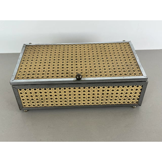 Vintage Coastal Decorative Box For Sale - Image 4 of 8