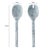 Boho Chic Mera Black & White Resin Serving Spoons - Set of 2 For Sale - Image 3 of 4