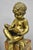 Stone Antique French Louis XV Bronze Putti Children "Arts & Literature" Figures - Pair For Sale - Image 7 of 18