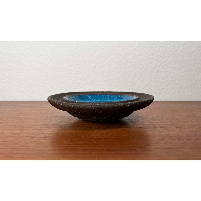 Mid-Century Modern Danish Studio Pottery Bowl Ulrik Lundbergh Ebeltoft, Denmark, 1960s For Sale - Image 6 of 13