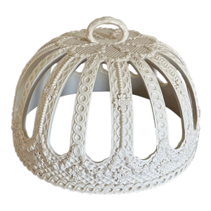 Antique Early 19th Century George III Creamware Dome Circa 1800