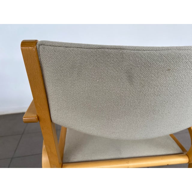 Wood Vintage Dining Chairs, 1980s - Set of 6 For Sale - Image 7 of 10