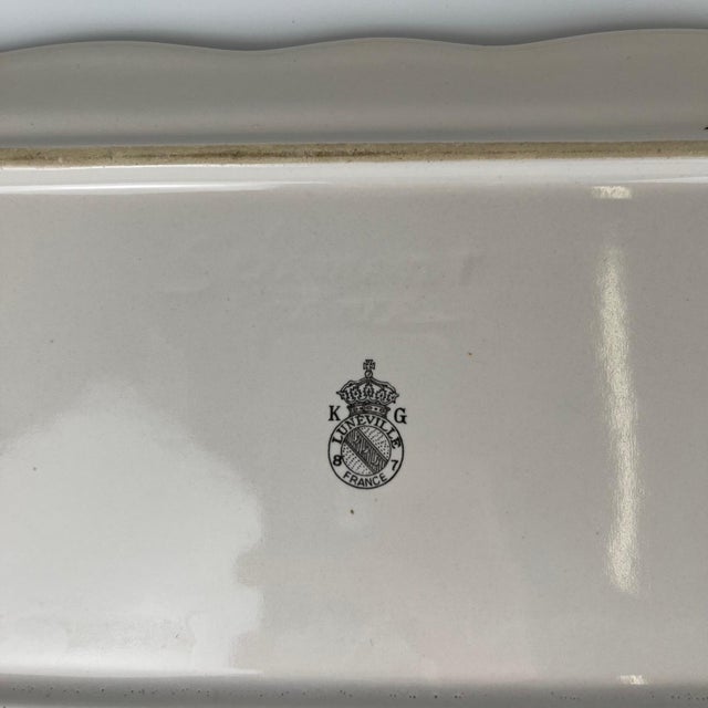 Réverbère Cake Dish from KG Luneville, 1950s For Sale - Image 4 of 9