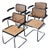 1970s MCM Italian Cesca Cantilever Armchairs (4) For Sale