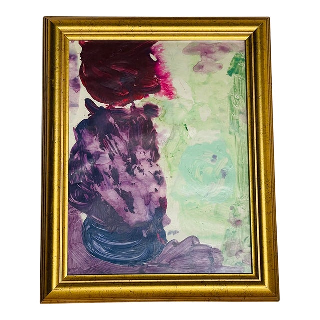 Contemporary Abstract Painting by Elia Framed For Sale