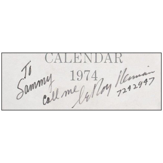 1970s 1970s LeRoy Neiman Calendar Cover, LeRoy Neiman For Sale - Image 5 of 6