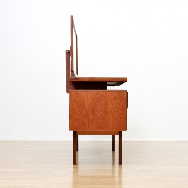 Mid-Century Modern Mid Century Fresco Teak Vanity by Vb Wilkins for G Plan For Sale - Image 3 of 11