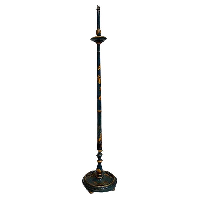 Edwardian Chinoiserie Floor Lamp For Sale