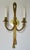 Vintage French 19th. Century Louis XVI Style Bronze Twin-Arm, Rope & Tassel Ormolu Wall Lighted Sconces -Pair For Sale - Image 9 of 17