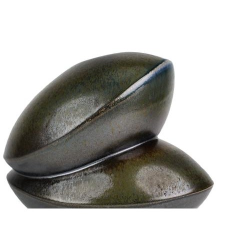 Contemporary Pistachio Vase by Olivia Tani For Sale - Image 3 of 7