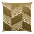 Schumacher x Victor Glemaud Jessie Cut Velvet 22" Pillow In Olive For Sale