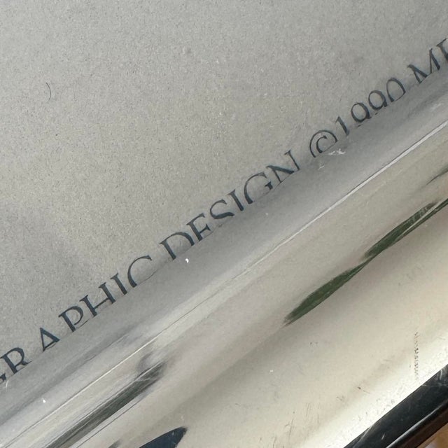 Vintage 1990 Claude Monet Water Lilies Poster, Art Institute of Chicago Collection For Sale In New York - Image 6 of 12