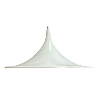 White Pendant Light from Dijkstra Lampen, 1970 For Sale