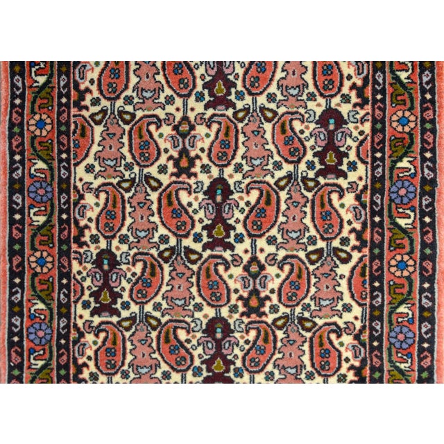 Mid 20th Century Vintage Petite Bidjar Rug For Sale - Image 5 of 10