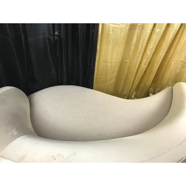 1980s Contemporary Dana Interlude Curved Modern Right Curved Chaise Lounge For Sale In Phoenix - Image 6 of 11