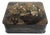 Antique Japanese Black Lacquered Chinoiserie Gilt Painted Jewelry Box For Sale