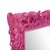 Traditional Barcelona Mirror - Glossy Hot Pink For Sale - Image 3 of 7