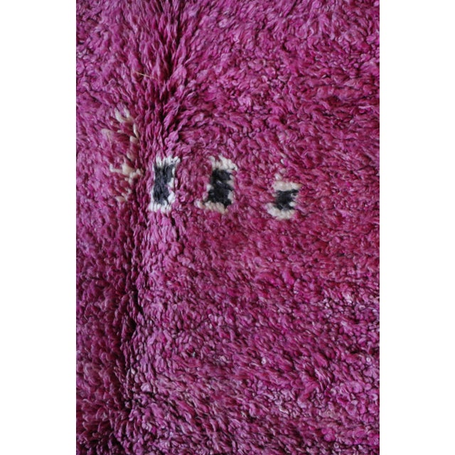 Purple Moroccan Rug - 5'10" X 10'3" Ft For Sale - Image 4 of 6