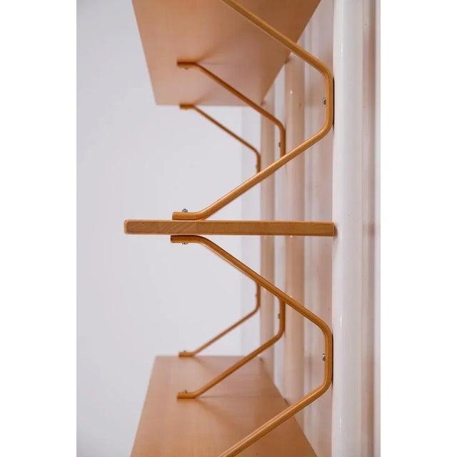 Wood Anita Shelving System attributed to Bruno Mathsson, 1970s For Sale - Image 7 of 12