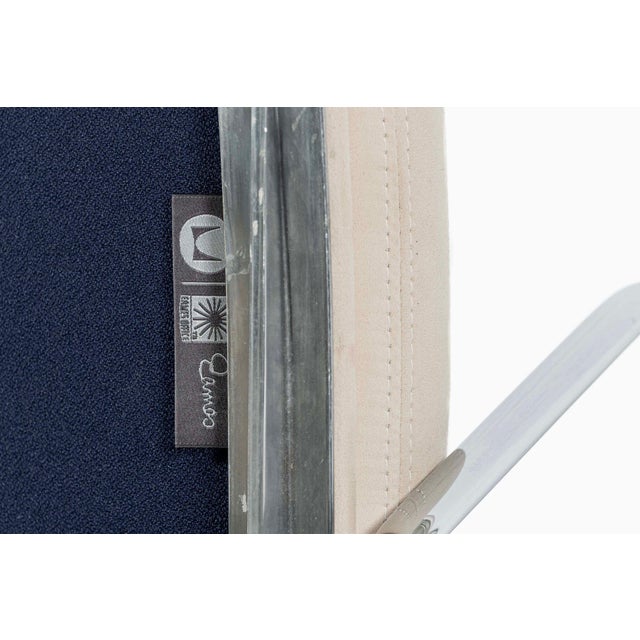 Eames for Herman Miller Office Chairs in Schumacher Vegan Suede, Cream Tan For Sale - Image 12 of 12