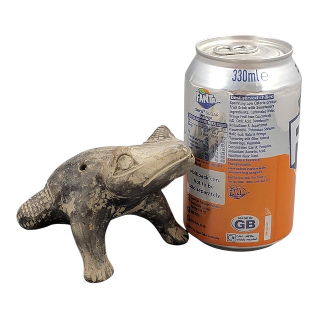 Pre-Columbian Chimú Frog Whistle, 1100s For Sale - Image 9 of 10