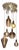 Olimpo Pendant Lamp by Dario Nasuti For Sale