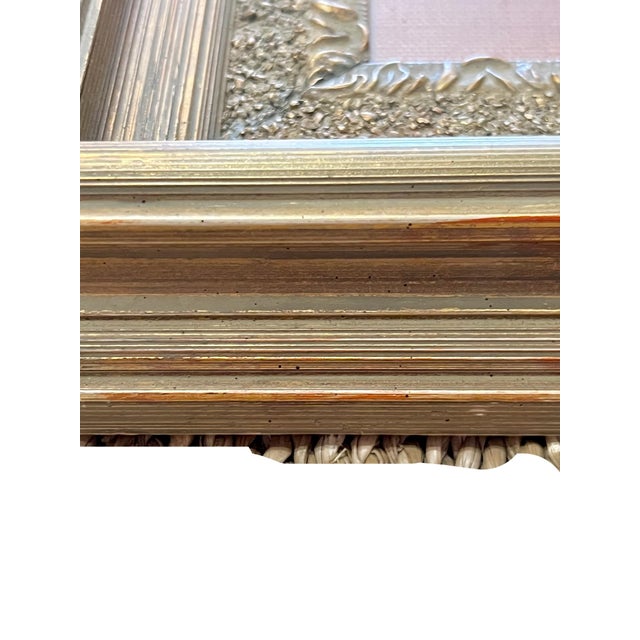 Pair Vintage Custom Framed Botanical Giclee Prints With Double Linen Matte For Sale - Image 12 of 18