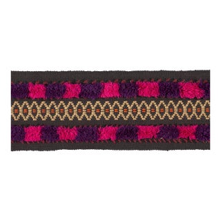 Schumacher Biyan Tape Trim In Raspberry For Sale