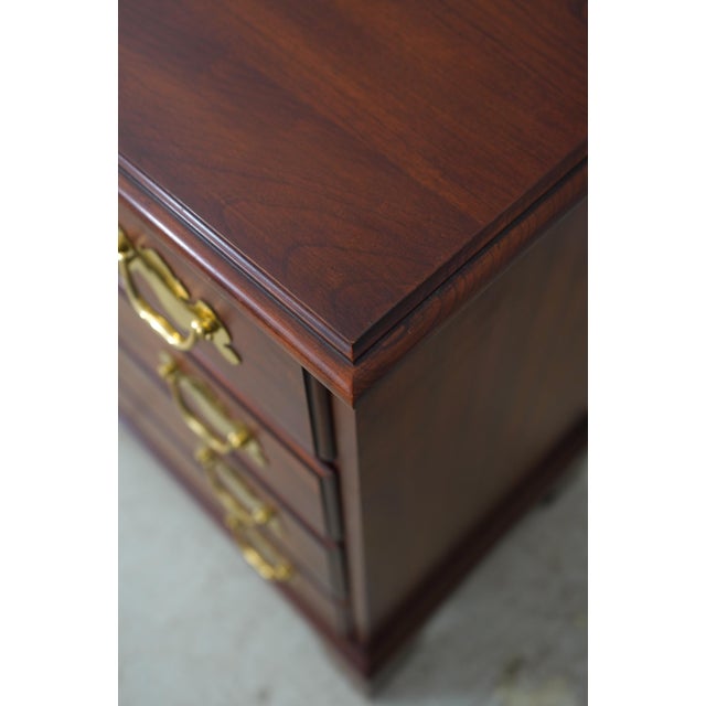Pair of Henkel Harris Cherry Nightstands For Sale In Philadelphia - Image 6 of 18