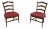 Pair Guy Chaddock Attributed Ladderback Side Chairs For Sale