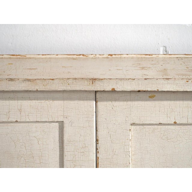 Small Antique White Buffet, 1900 For Sale - Image 9 of 16