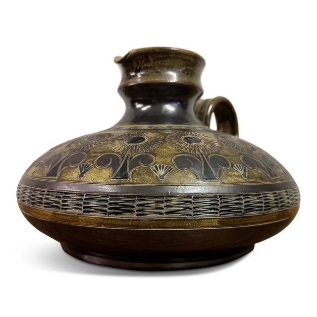 Vintage Belgian Ceramic Jug, 1970s For Sale - Image 14 of 14