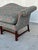 William Morris - Style Fabric Mid Century Chinese Chippendale Camelback Settee Sofa Couch Georgian Design For Sale - Image 17 of 18