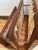 Vintage Danish Modern Style Wood Magazine Rack With Rope Lacing For Sale - Image 10 of 11