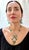 2020s 176ct Large Bead Emerald & 27 Ct Diamond Necklace & Earring Bridal Suite 18 Kt For Sale - Image 5 of 8
