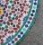 2020s 40" Moroccan Mosaic Multi-Color Beldia Zina Table For Sale - Image 5 of 7