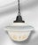 1900 Mid-Century Modern Schoolhouse Pendant Lights - a Pair For Sale - Image 4 of 12