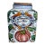 Italian Hand Painted Ceramic Canister For Sale